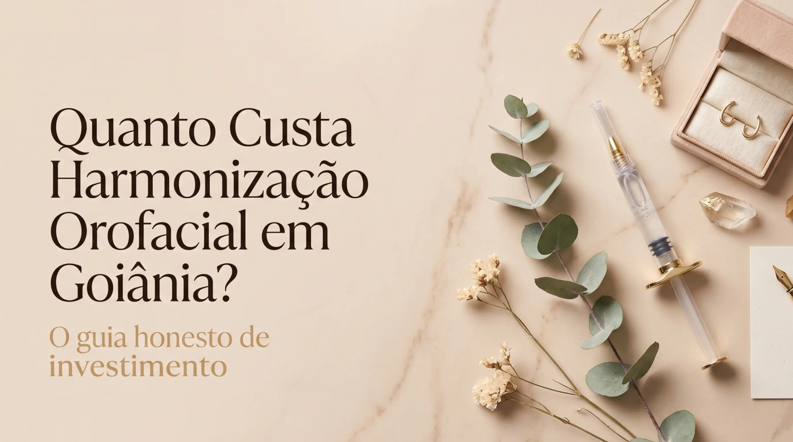 Quanto custa harmonização orofacial em Goiânia: guia de investimento da Dra. Gabriella Lisboa
