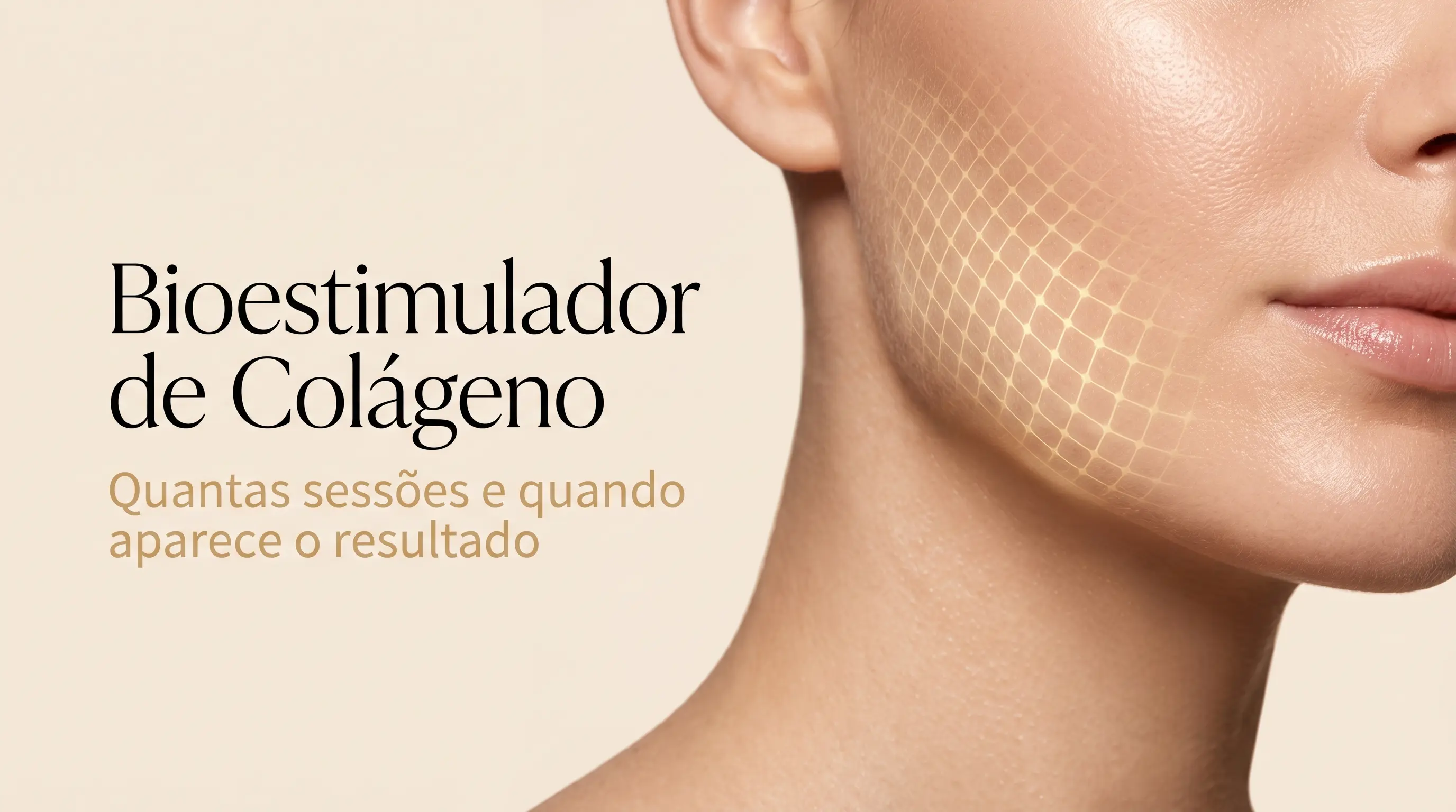 Bioestimulador de colágeno: quantas sessões e quando aparece o resultado, pela Dra. Gabriella Lisboa em Goiânia